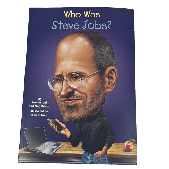 Who Was Steve Jobs?, Paperback Book by Pollack & Belviso /ISBN 9780448462110 - Picture 1 of 8